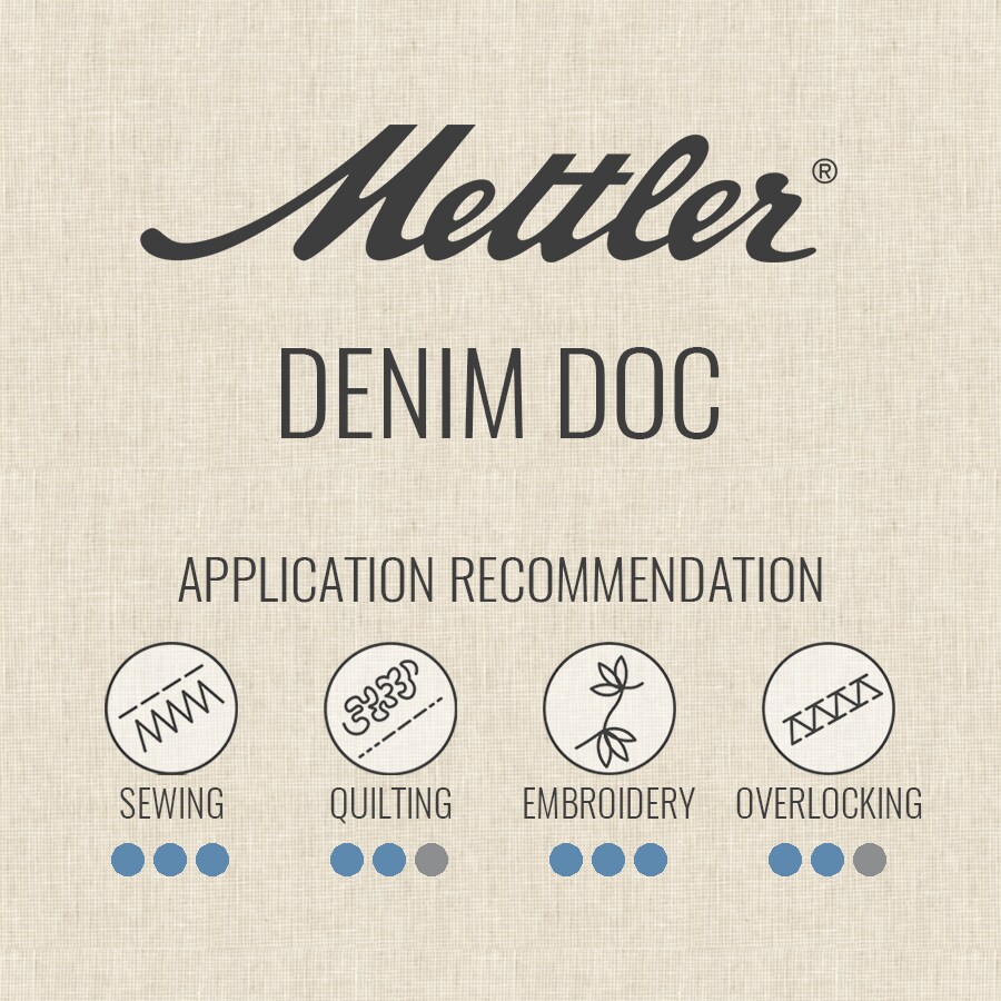 Night blue (5100-3561) | Denim Doc (100M / 109Y) | Mettler Thread