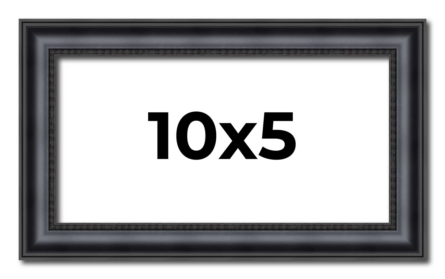 IU 10th Anniversary アクリルフォトフレーム 黒 2018 Panoramic Linear Black Picture Frame - UV Acrylic, Foam Board