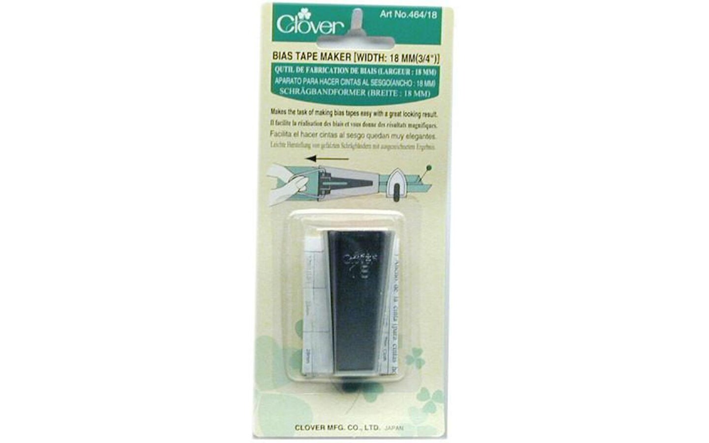 Clover Bias Tape Maker 18mm 3/4&#x22;