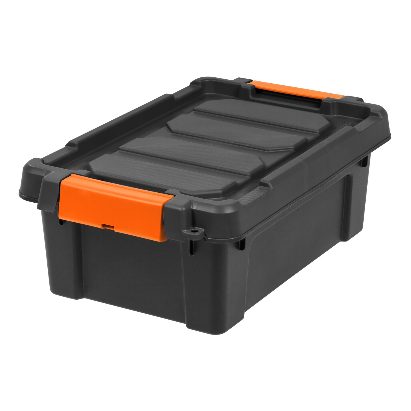 IRIS USA 3 Gal. Plastic Storage Bins with Lids, Latching Totes, Heavy Duty Containers