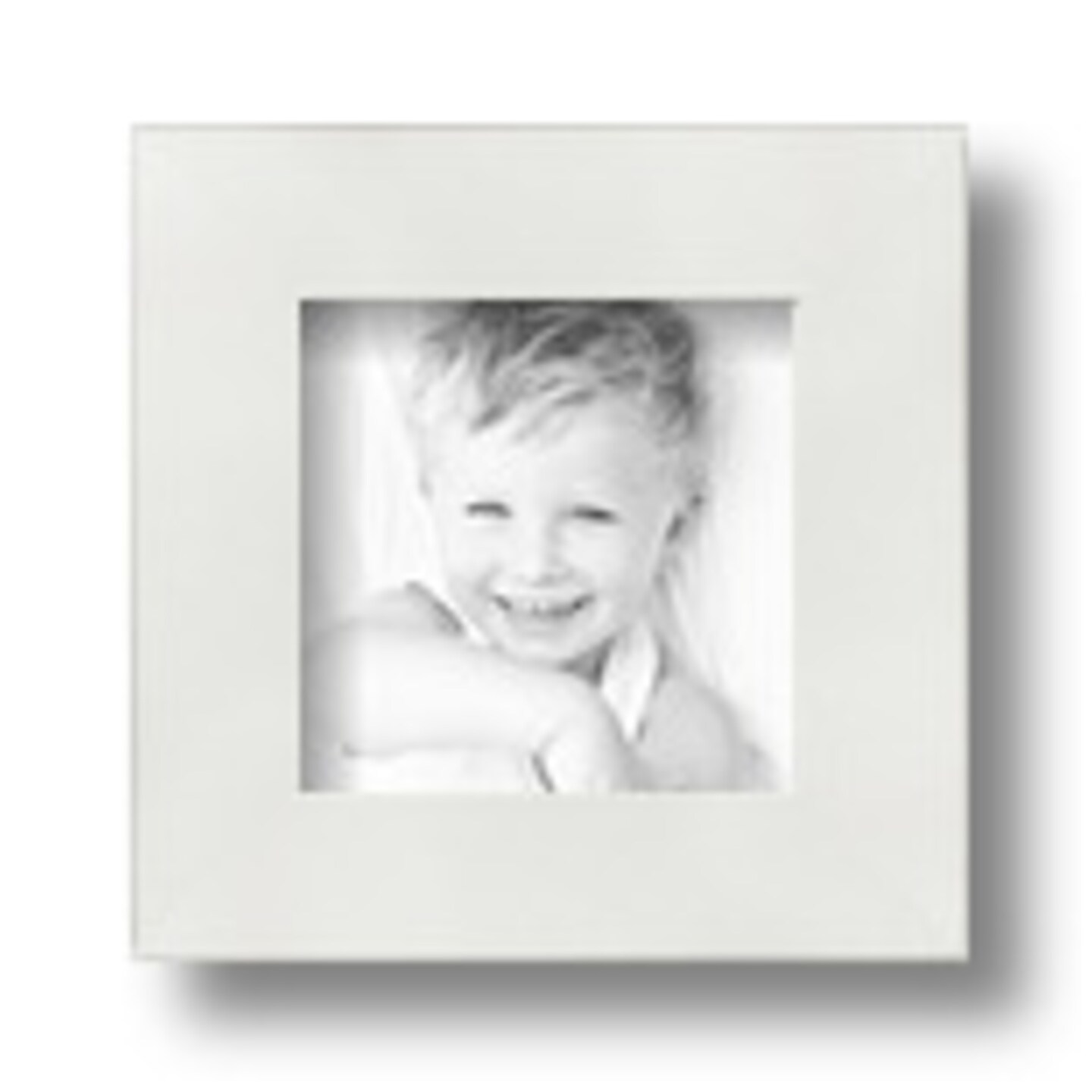 ArtToFrames 4x4 Inch Picture Frame, This 1.25 Inch Custom MDF Poster Frame is Available in Multiple Colors, Great for Your Art or Photos - Comes with Regular Glass and Corrugated Backing (A96A)