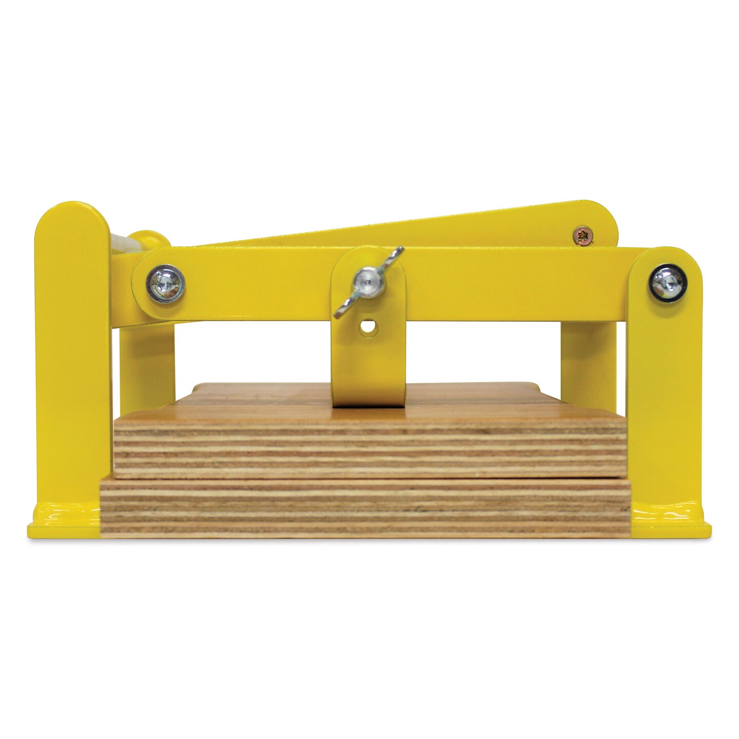 Woodzilla Hand Lino Press - Yellow, 5-7/8&#x22; x 8-1/4&#x22;