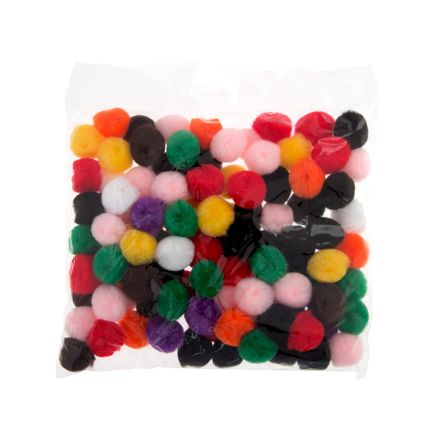 John Bead 0.75&#x22; Pom Poms, 100ct.