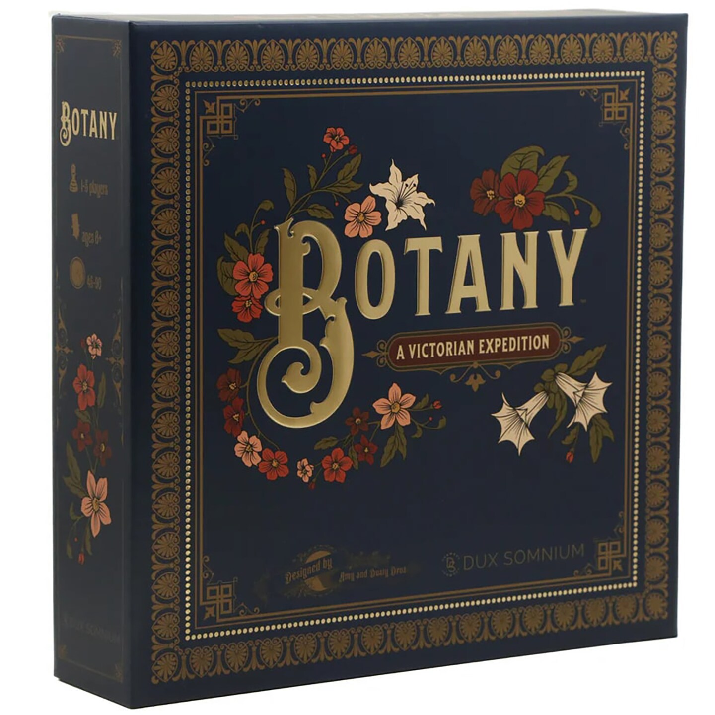 Dux Somnium: Botany - Strategy Board Game, A Victorian Expedition, Adventure, Intrigue & Flowers, Collection, Ages 10+, 1-5 Players, 45-90 Min