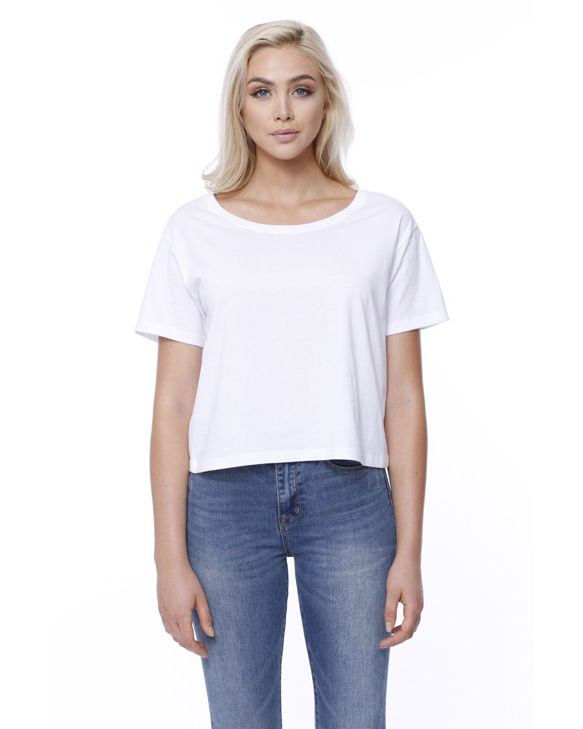 StarTee&#xAE; Ladies&#x27; Boxy Cotton T-Shirt