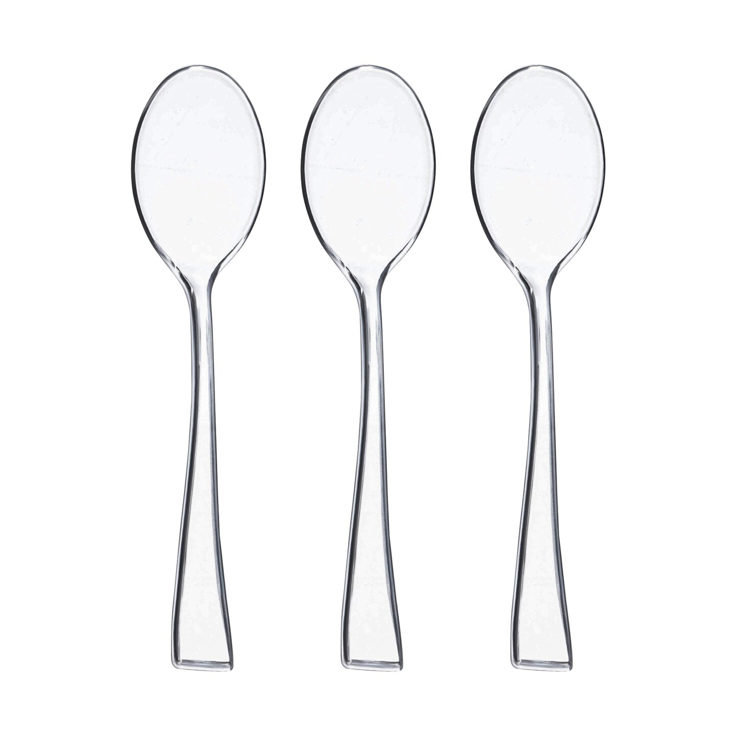 Clear Mini Plastic Disposable Tasting Spoons (960 Spoons)