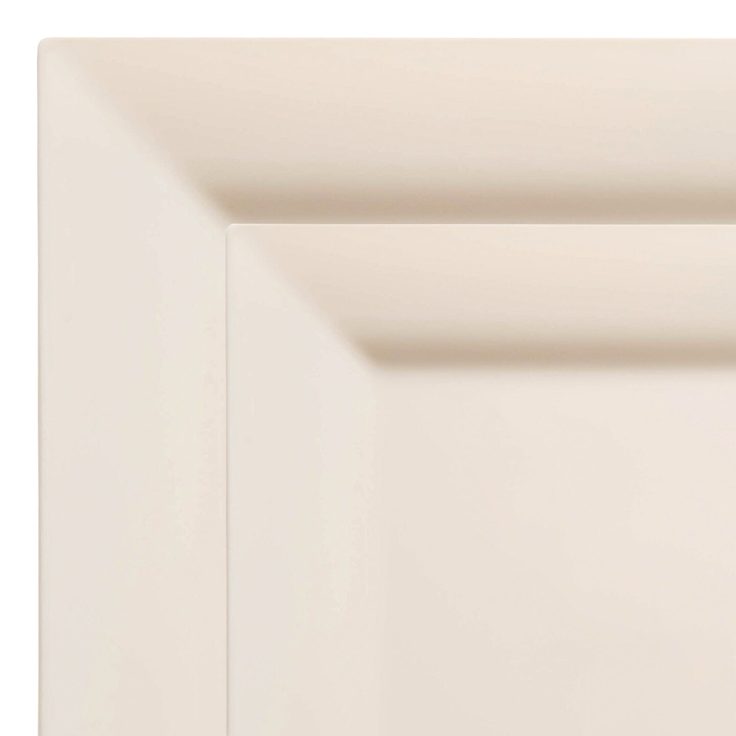 Ivory Square Plastic Plates Dinnerware Value Set (120 Guests)