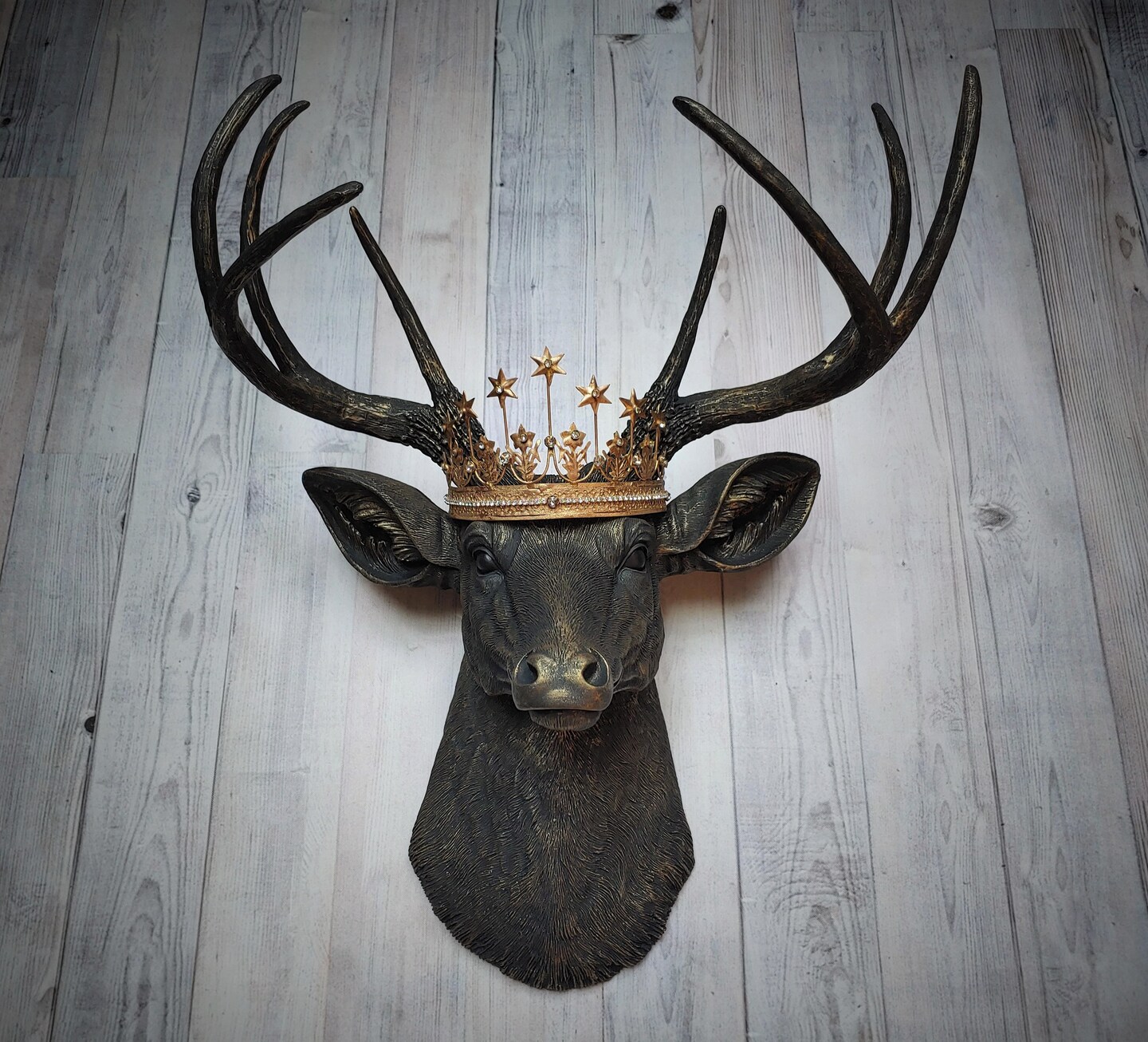 Faux Taxidermy Deer Head Wall Decor, Fake Deer Head, Deer Head