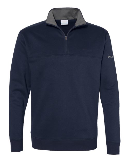 Columbia® Men's Hart Mountain II Half-Zip Pullover Cotton Polyester 60/40