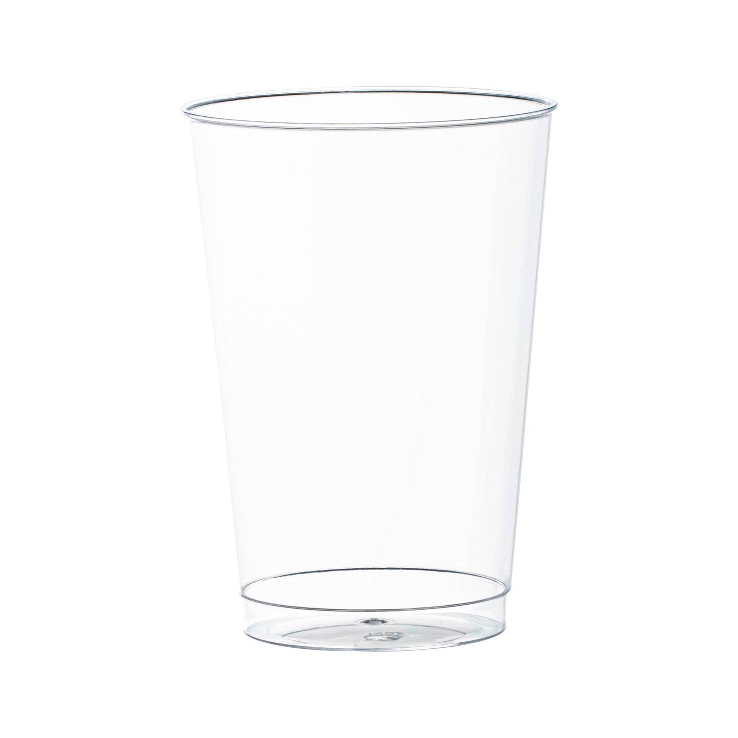 Crystal Clear Plastic Disposable Party Cups - 12 oz. (500 Cups)