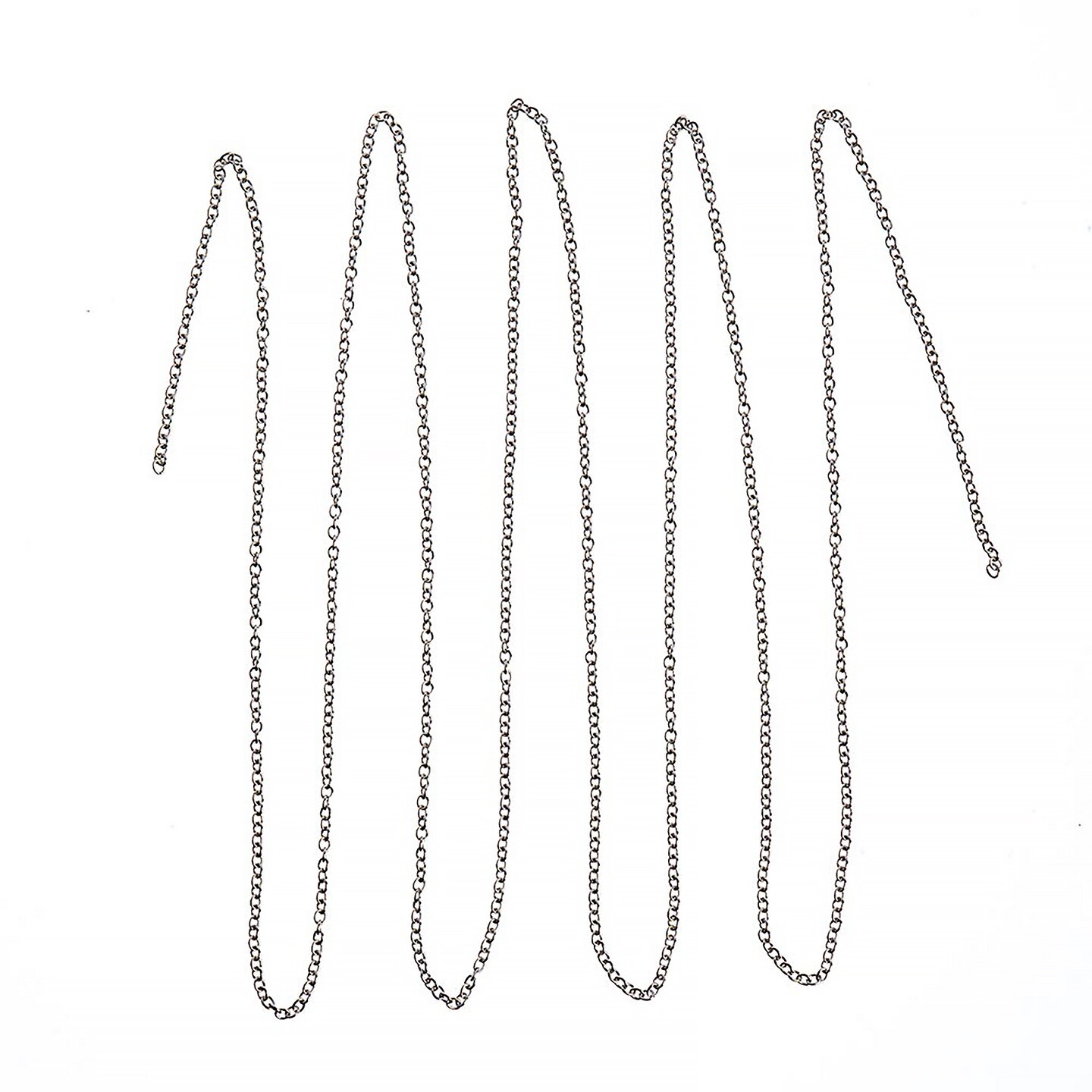 John Bead 1m Stainless Steel Rolo Chain with 2mm Links
