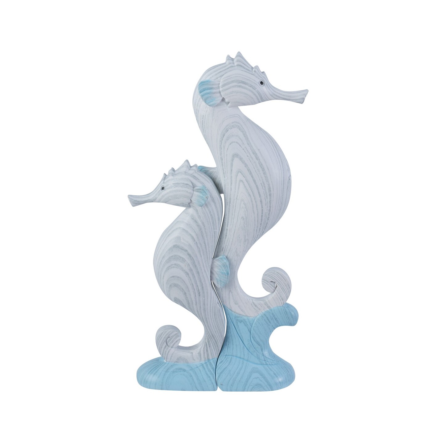Set 2 Large Seahorse Figures