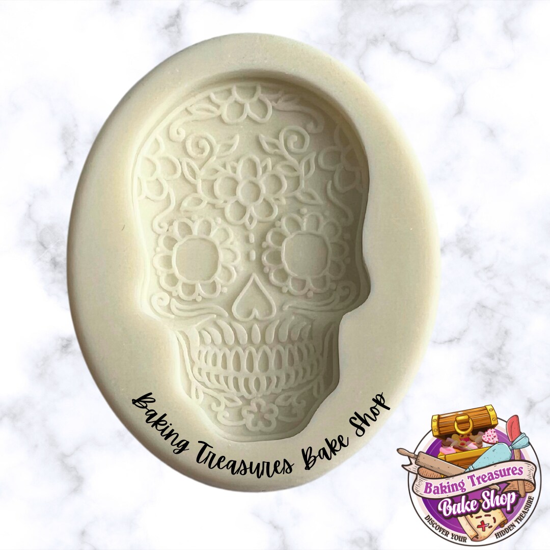Day Of the Dead Sugar Skull Silicone Mold