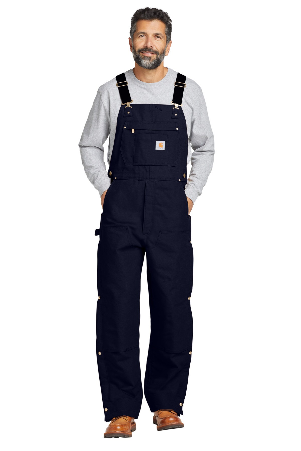 Carhartt&#xAE; Duck Insulated Bib Overalls Firm