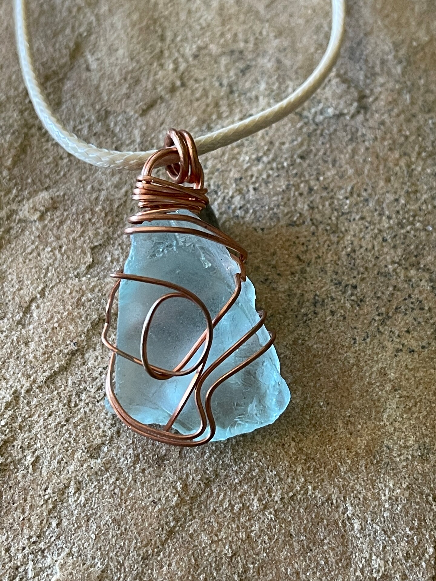Wire Wrapped Sea Glass Necklace MakerPlace by Michaels