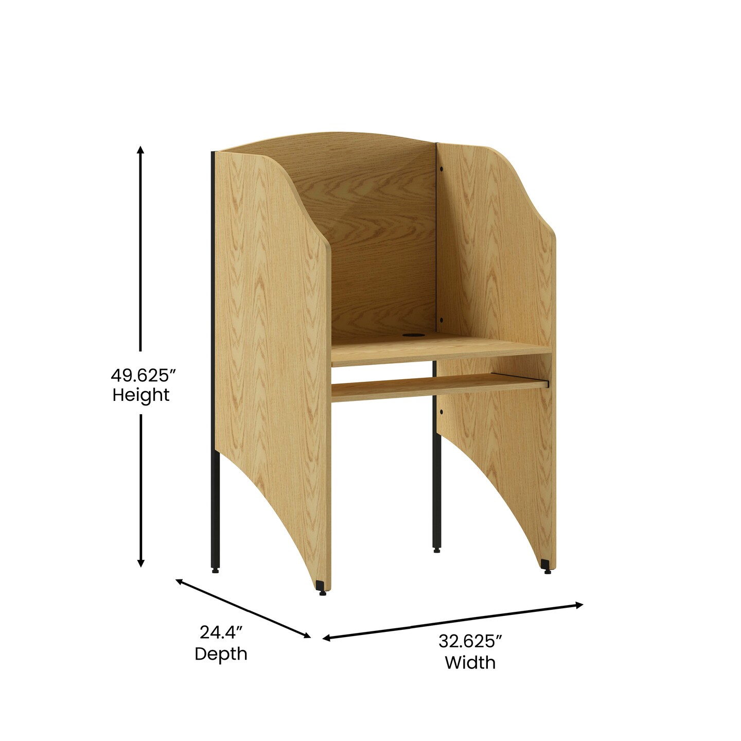 Emma and Oliver Starter Study Carrel Home School Furniture