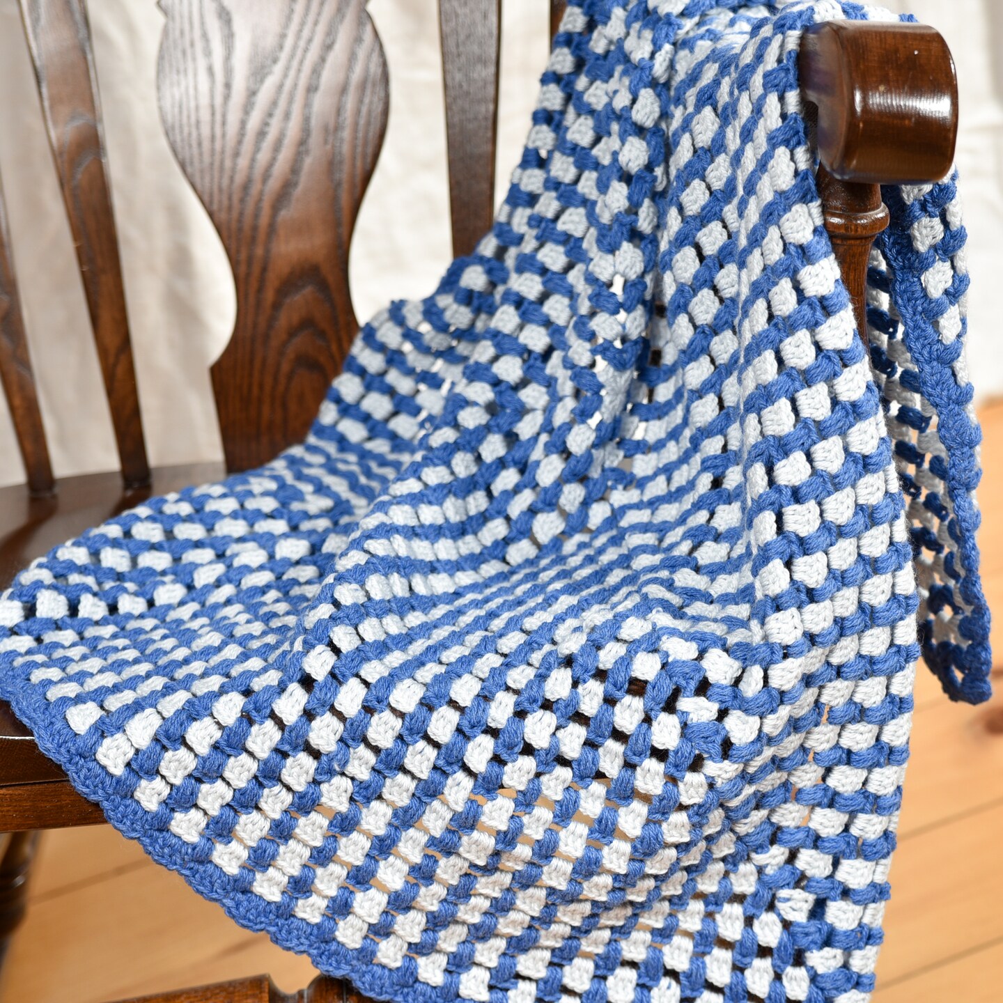 New hand crochet lap throw blanket beautiful soft granny square 36"x36" |  MakerPlace by Michaels