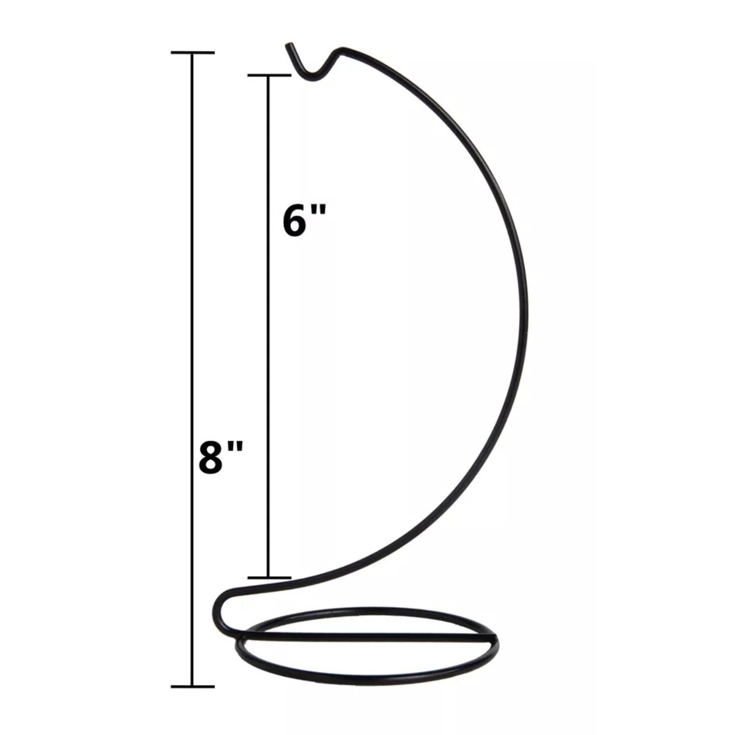 Kitcheniva 8&#x22; Ornament Display Stand Wire Hanger Holders Pack of 6