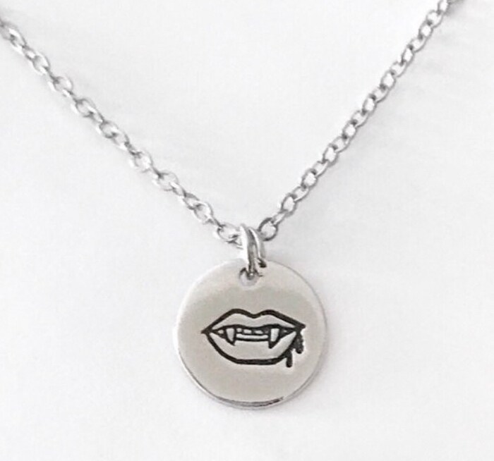 Vampire Lips Necklace MakerPlace by Michaels