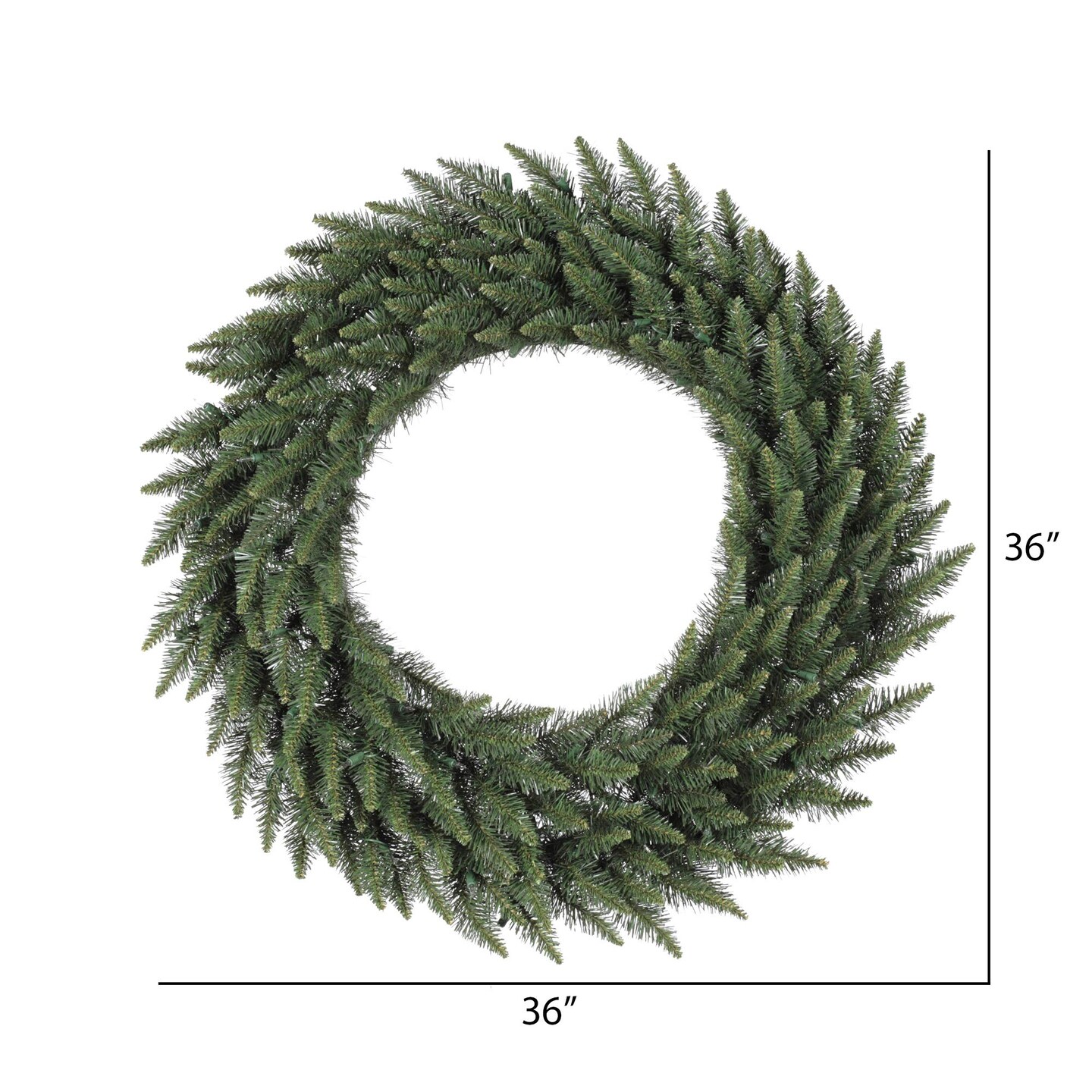 Vickerman 36&#x22; Camdon Fir Wreath 230 Tips - A861036