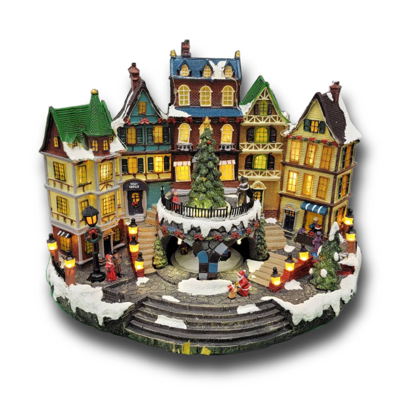 Christmas Village House with LED Lights