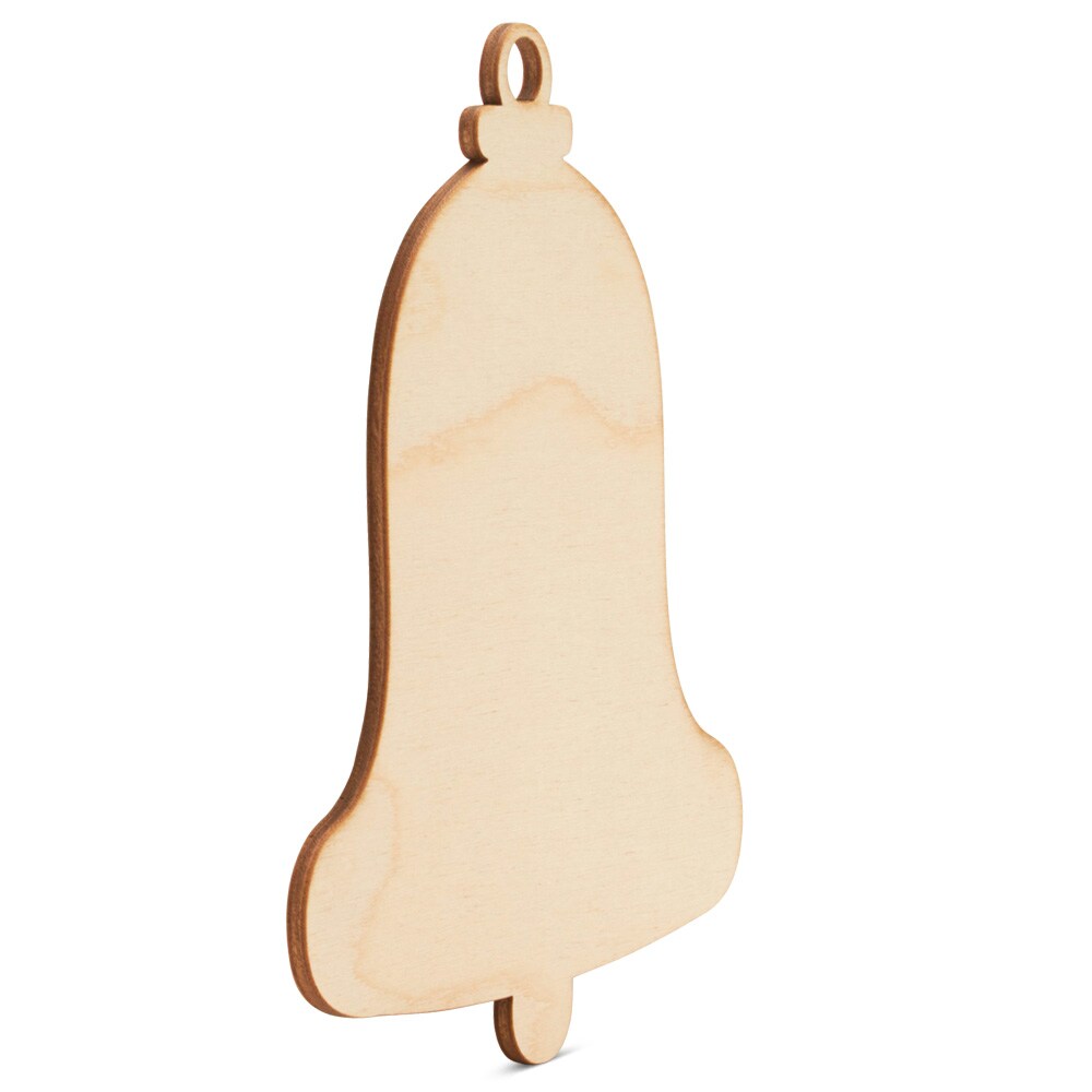 Christmas Bell Ornament Cutout, From 4&#x22;- 8&#x22;, Wood Craft | Woodpeckers