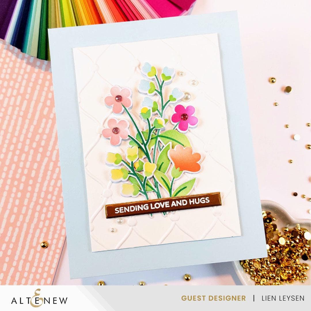 Tufted Elegance 3D Embossing Folder