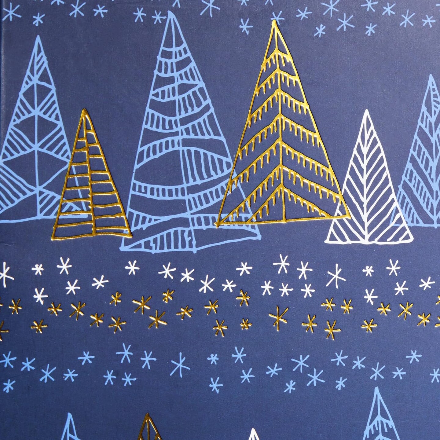 12 Pack 14" Blue Large Christmas Gift Boxes With Lids For Clothes Presents