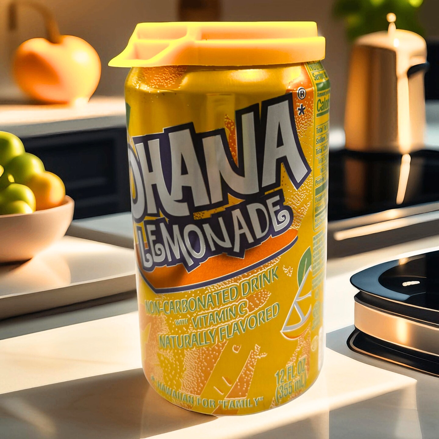 Ohana Lemonade Soda Pop Soy Can Candle | Michigan Treasure