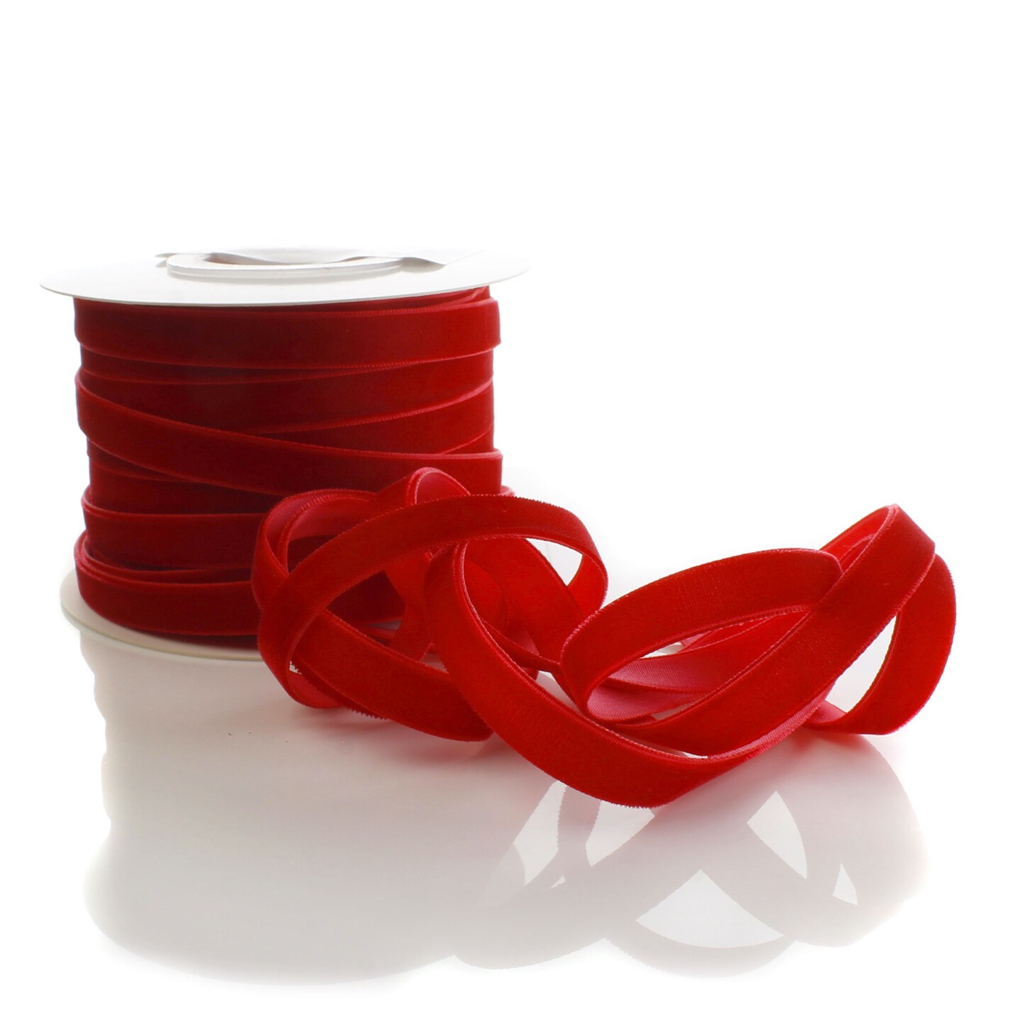 3/8&#x22; Velvet Ribbon (5yd &#x26; 25yd Spools)