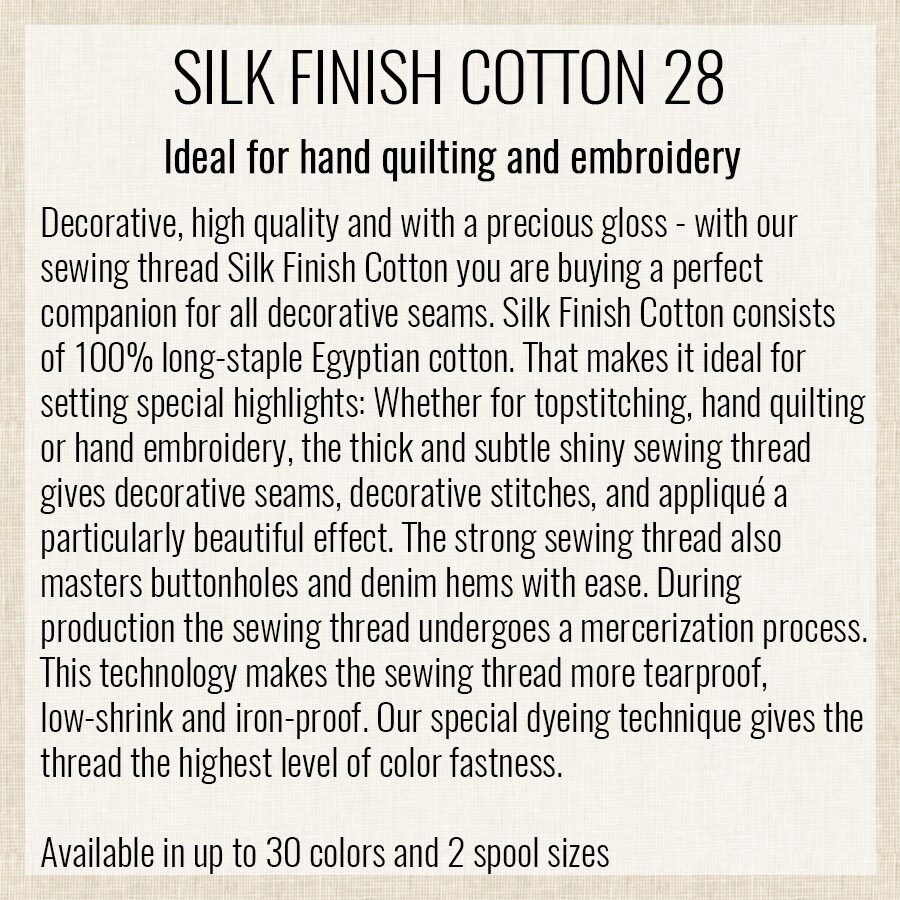 Common Hop (9128-0840) | Silk-Finish Cotton 28wt (80M / 87Y) | Mettler Thread
