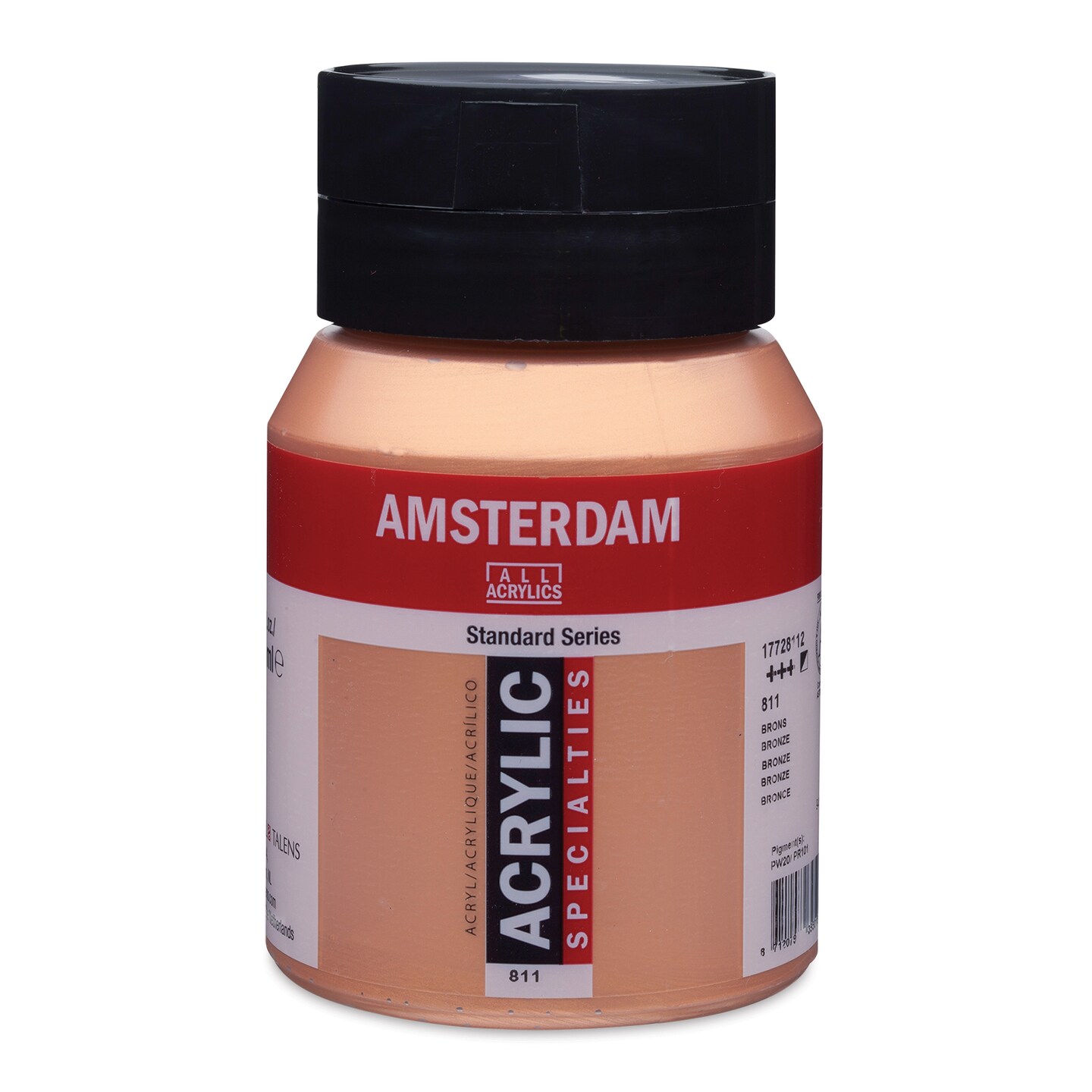 Amsterdam Standard Series Acrylic - Metallic Bronze, 500 ml bottle