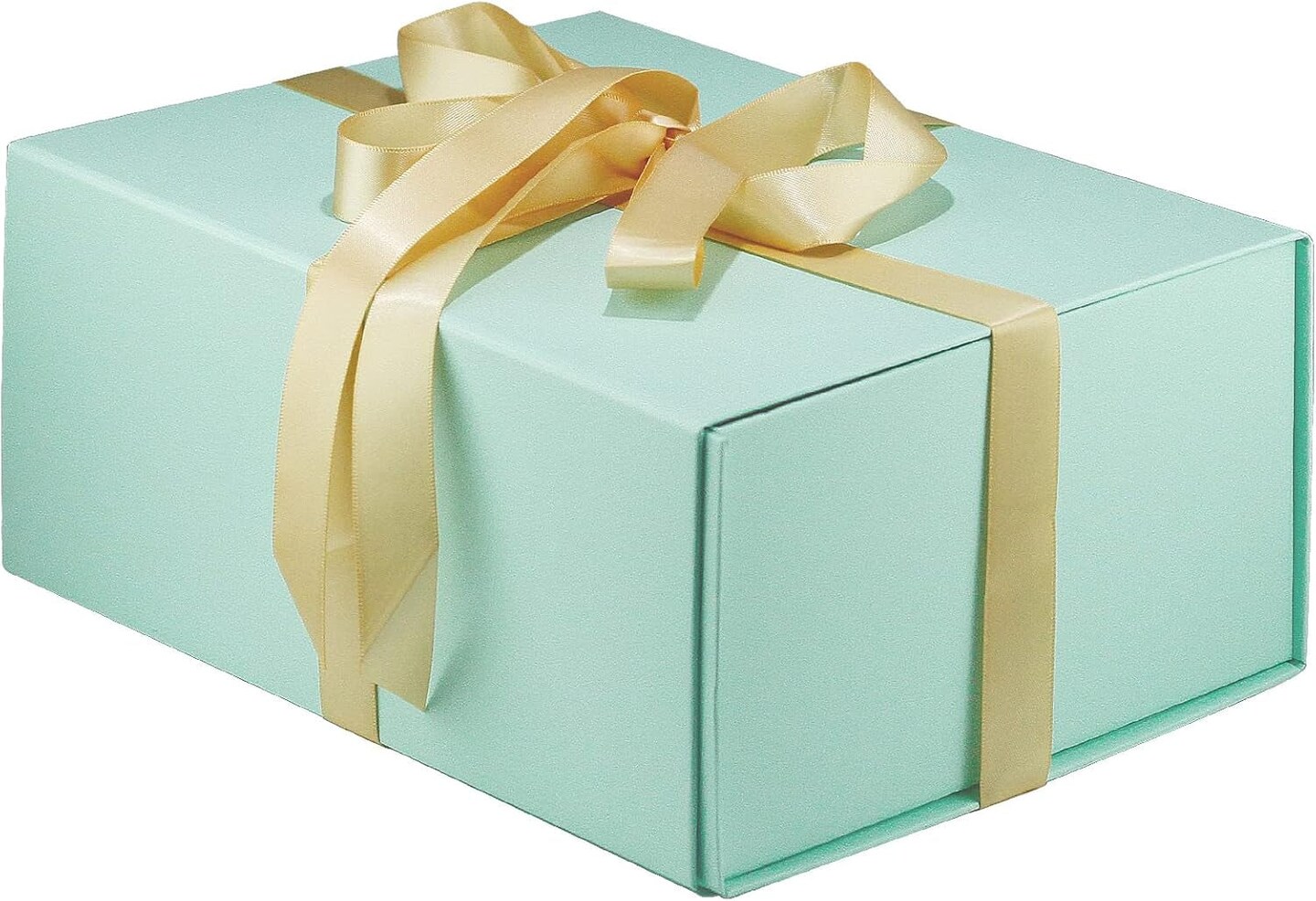 Tiffanys Blue Gift Box,9&#x22; X 7&#x22; X 4&#x22; Gift Box with Lids for Presents Magnetic Closure for Gift Packaging,Magneti Gift Box for Christmas, Halloween, Birthday Gift Box and Various Holidays, Tiffanys Blue