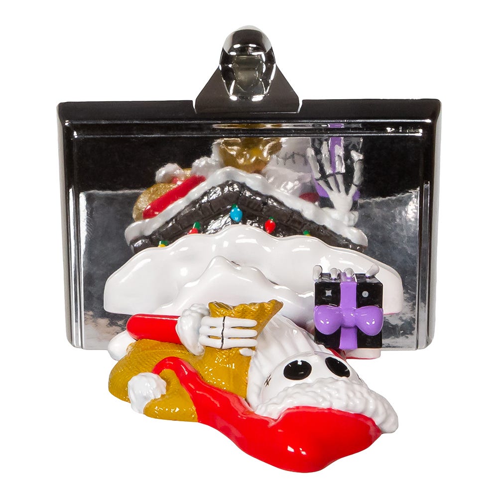 Kurt Adler Disney Nightmare Before Christmas Jack in Chimney Stocking Holder - Thumbnail 3