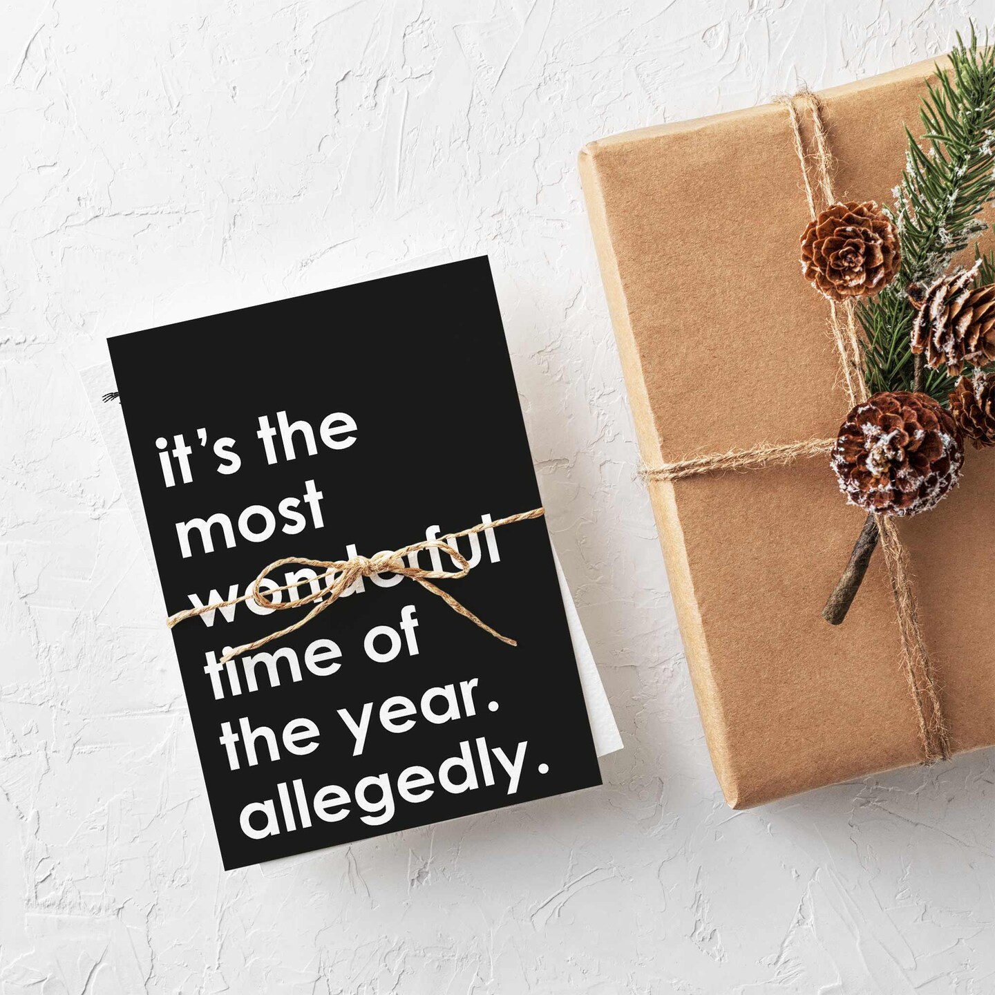Funny Adult Christmas Cards - 24-Pack of Snarky Holiday Greeting Cards with Bold, Humorous Designs, Perfect for Friends &#x26; Family Who Love Edgy and Sarcastic Holiday Humor, Blank Inside for Personal Messages - Unique and Playful Festive Stationery Set