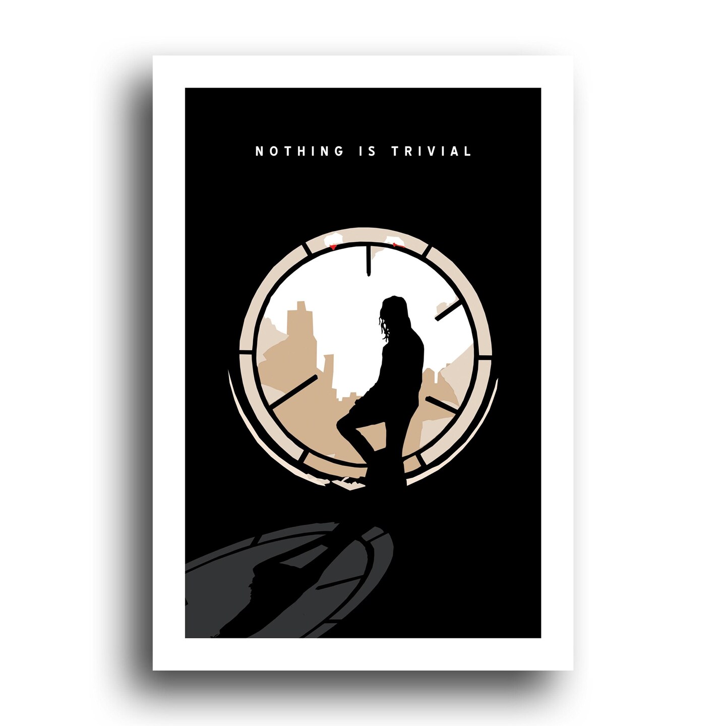 The Crow Poster Original Eric Draven Art Print - Brandon Lee Wall Decor 13x19