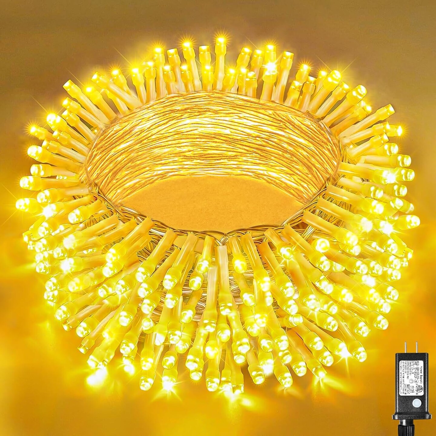 100ft 300 LED Christmas Lights Outdoor Indoor, Connectable 8 Modes Christmas String Lights