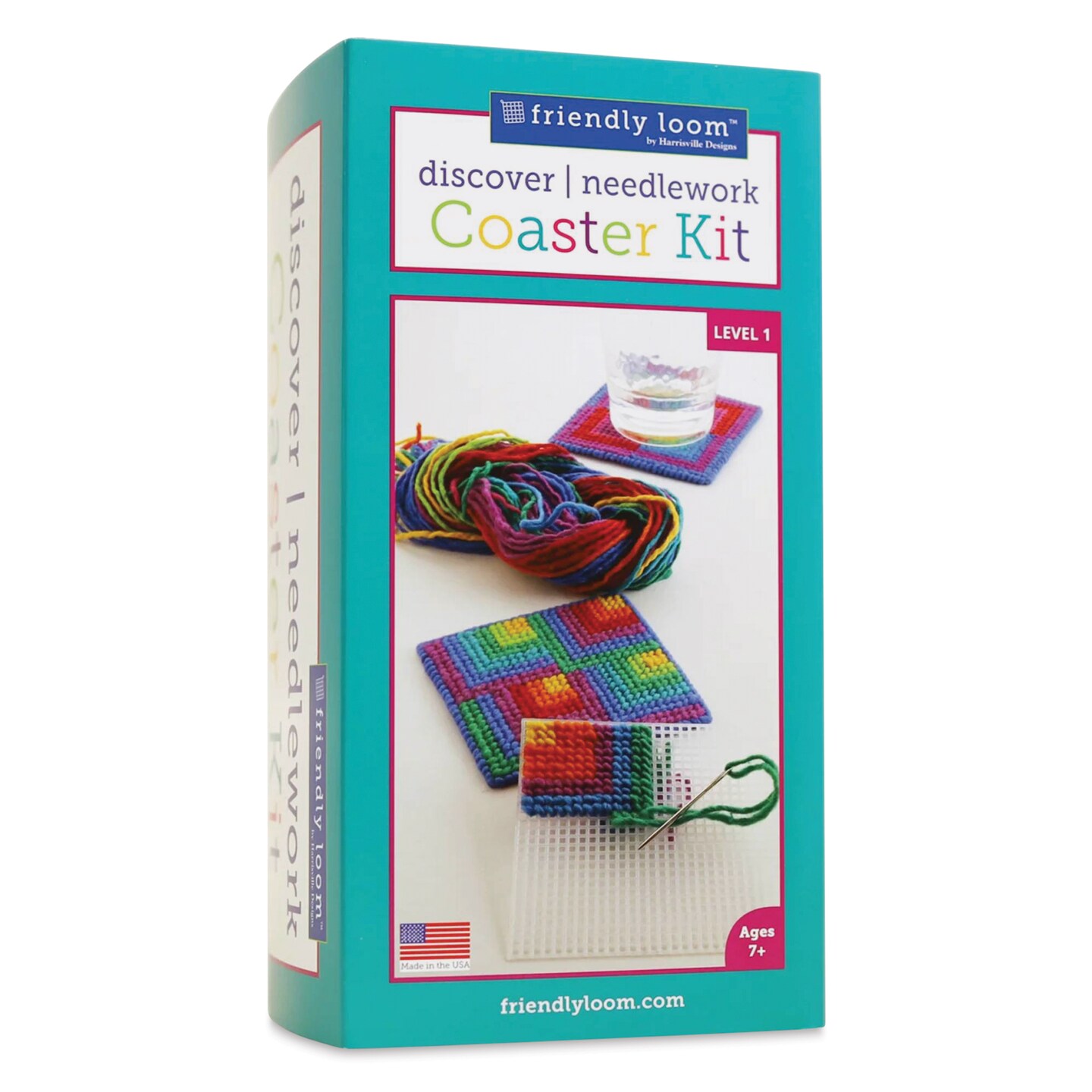 Harrisville Designs Needlepoint Coaster Kit