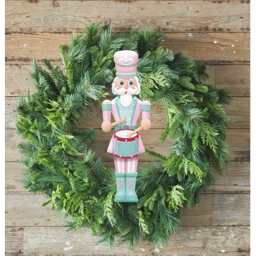 Pink Mint Green Nutcracker Sign