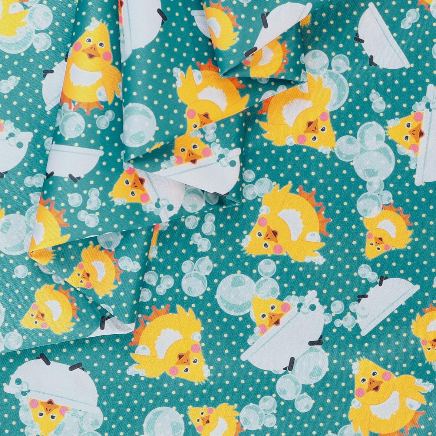 Mook Fabrics Bath Time Printed PUL Fabric [60 in. Wide] - By The Yard
