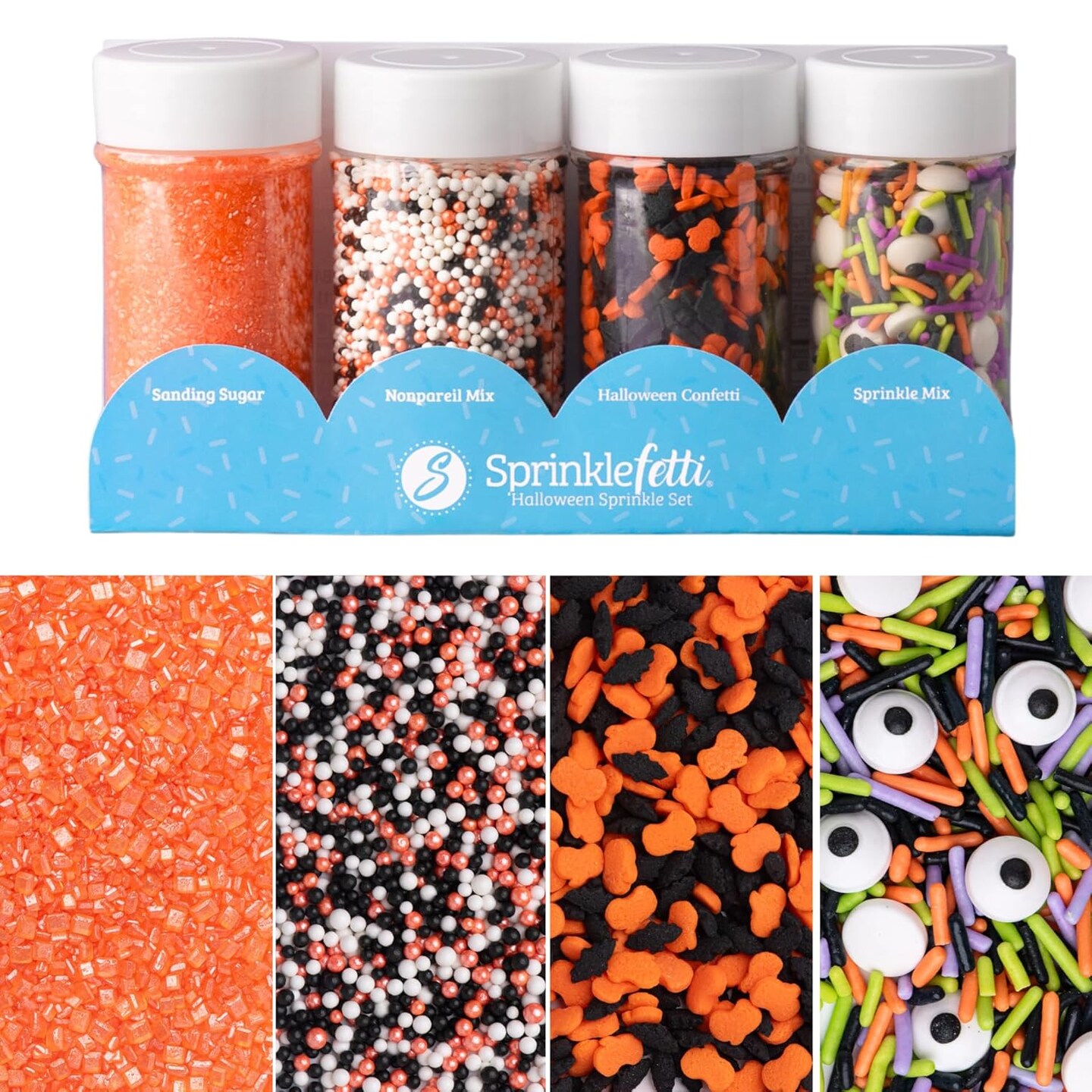 Halloween Sprinkles Edible Sprinkle Mix Perfect for Cake Decorations