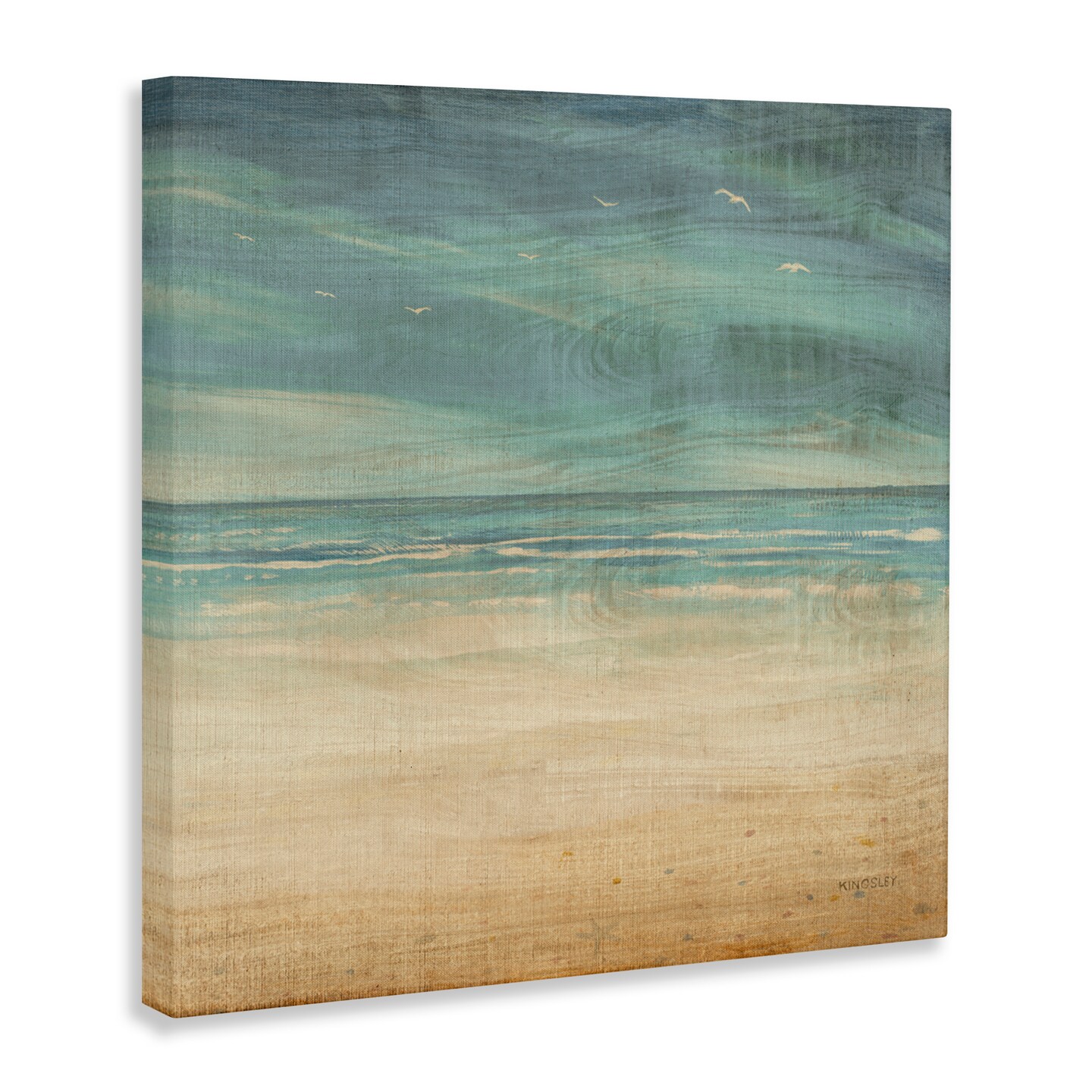 Stupell Industries Moody Coastal Days Canvas, design by Dan Meneely