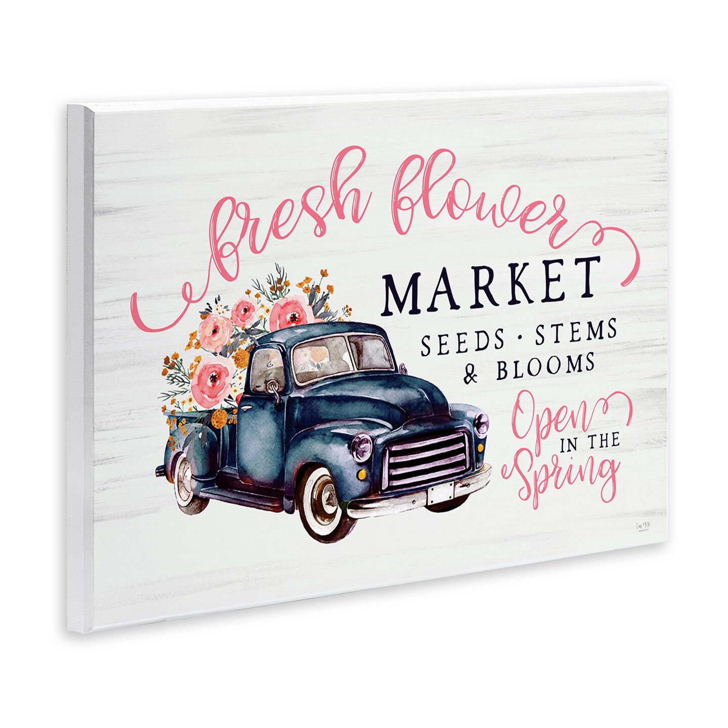 Stupell Industries Antique Spring Market Wall Plaque, design by Lux + Me Designs