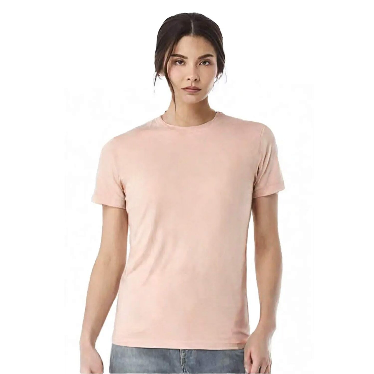 BELLA+CANVAS Lightweight Triblend Crewneck Short Sleeve T-Shirt for Everyday Wear, Casual Style & Custom Printing Unisex Tee