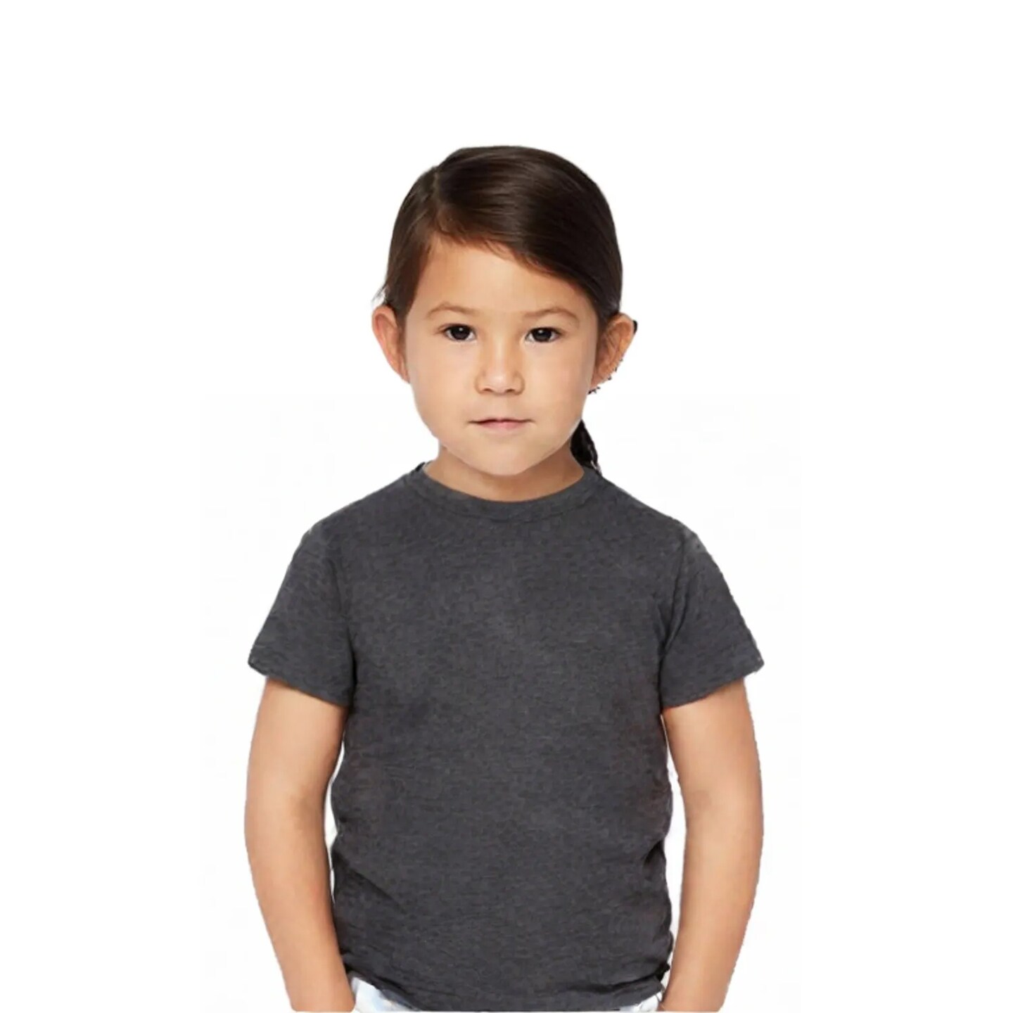 BELLA+CANVAS Toddler Jersey Crew Neck Short Sleeve Tee Soft Cotton Kids Shirt Everyday Wear 3001T