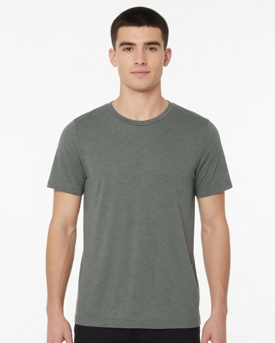 BELLA+CANVAS CVC Jersey Tee for Everyday Wear, Custom Printing & Casual Unisex Cotton Blend Shirt