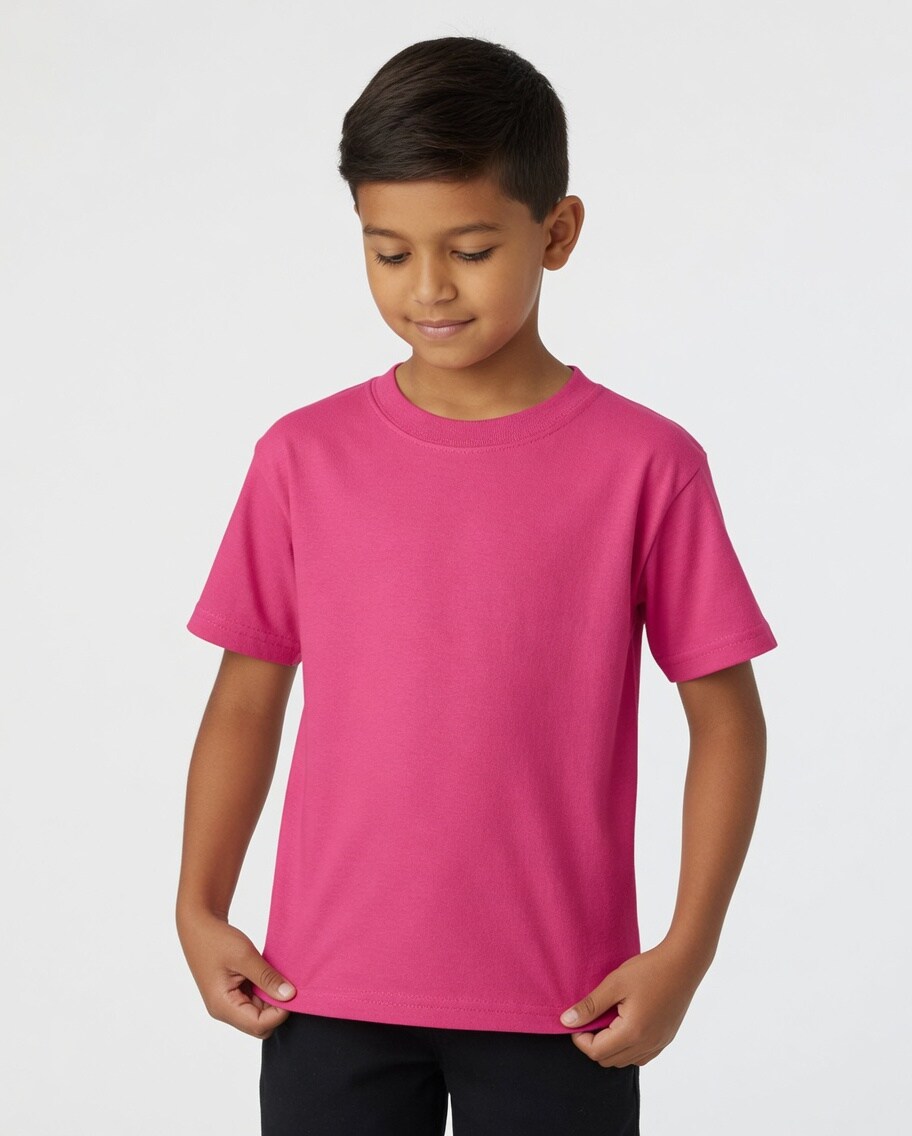 Youth DryBlend Crewneck T-Shirt for Active, School & Everyday Comfort Wear