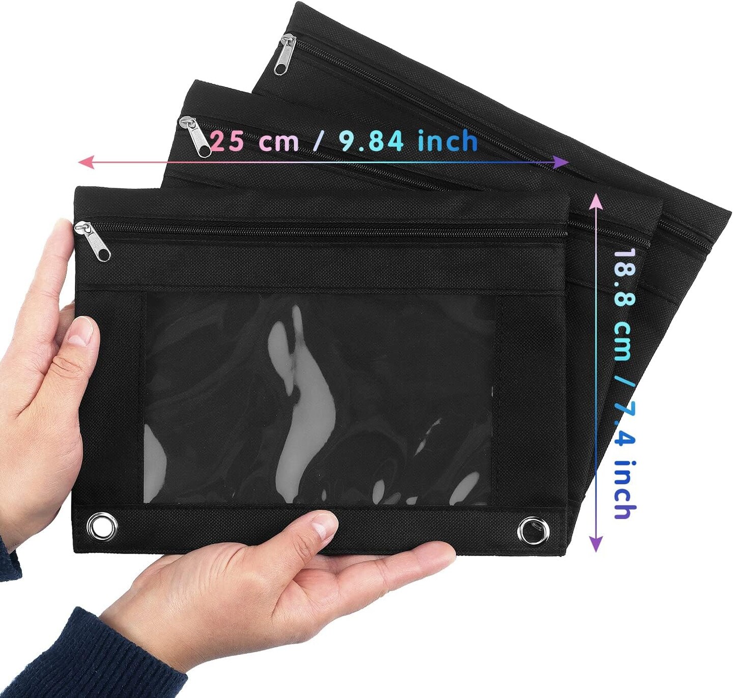 3 Ring Binder Pencil Pouch