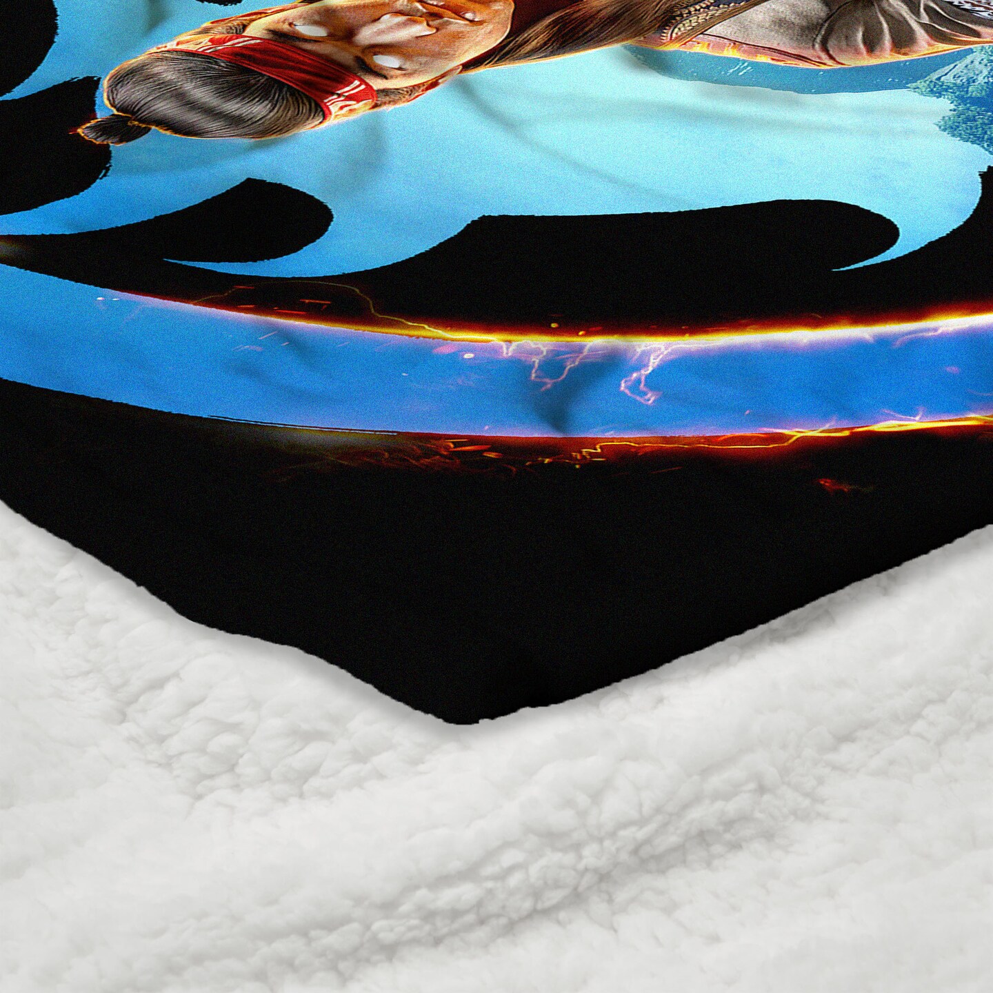 Warner Brothers Mortal Kombat Silk Touch Sherpa Throw Blanket