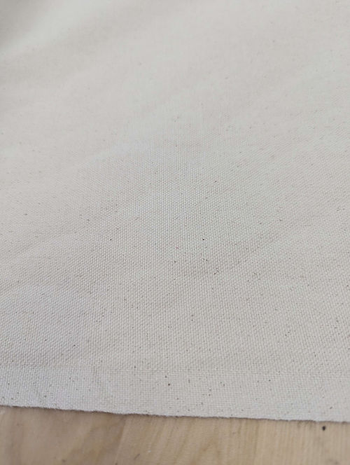 1 Yard Heavyweight Natural Cotton Canvas Fabric 10 oz 61/63&#x22; Wide Durable Upholstery &#x26; Craft Material